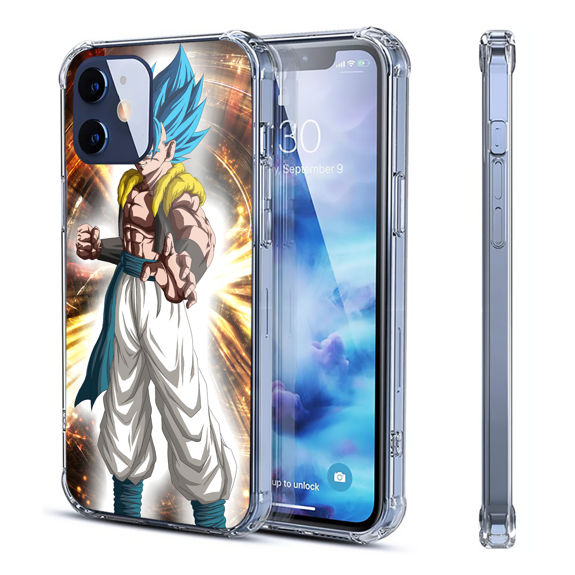 （画像用） ドラゴンボール DRAGON BALL 【iPhone 12シリーズ対応】透明スマホケース（クリアソフトケース）